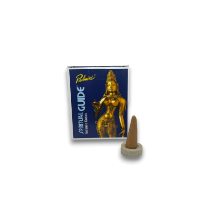 PADMINI Räucherkegel Spiritueller Führer - 12 Kegel - Duft aus Indien