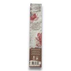 Artisanal Yagra Rose Vanilla Incense Sagrada Madre - 6 Premium Sticks