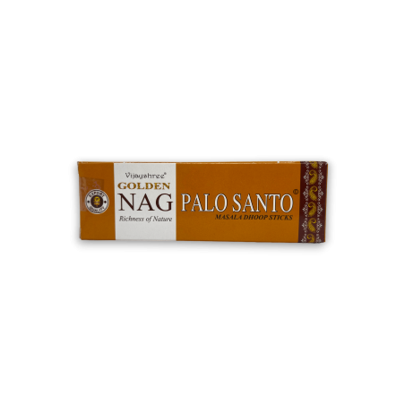 GOLDEN NAG Dhoop Palo Santo Räucherstäbchen - Masala Dhoop Sticks - 1 Packung mit 10 Riegeln