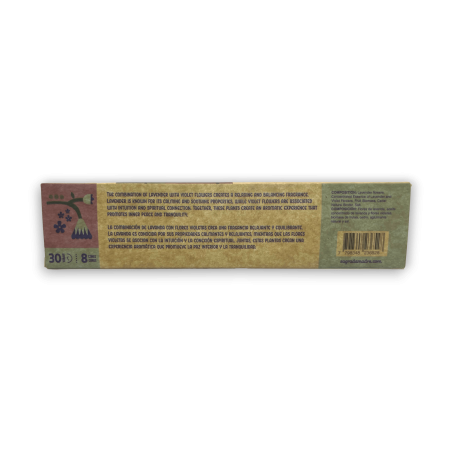 Cônes de Fleurs de Lavande et Violette Holy Mother Anti Stress - Cônes Artisanaux - 8 cônes
