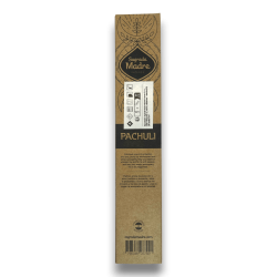 Natural Patchouli Incense Holy Mother Patchouli Passion - Incense 8 thick sticks Organic - Origin Malaysia