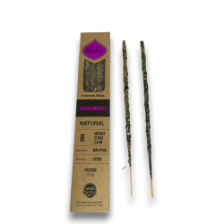 Natural Patchouli Incense Holy Mother Patchouli Passion - Incense 8 thick sticks Organic - Origin Malaysia