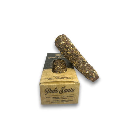 Palo Santo Sagrada Madre Stick - Incense Stick - Palo Santo Peru, Rose, Lavender, Cedar, Orange, Eucalyptus and Laurel