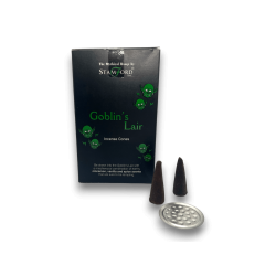 Stamford Mistico Goblins' Lair Incense Cones - The Mythical Range - 12 kanela eta bainila konoko kutxa 1