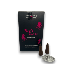 Elves' Lair Wierookkegels Stamford Mistico - Pixie's Dance - 1 Doos met 12 kegels Vanille en Boon