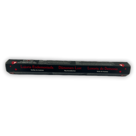 Incienso Lujuria del Demonio Stamford Mistico - Demon's Lust - 1 Cajita de 15 barritas Canela y Clavo