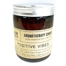 Aromatherapiekaars - Positieve vibraties