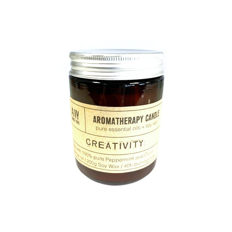 Aromatherapy Candle - Creativity-AROMATHERAPY CANDLES WITH SOY WAX-HOSTENATURA