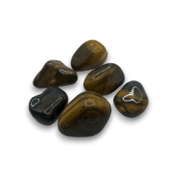 Big Tiger's Eye Stone - Protection and Positive Energy - Against the Evil Eye - Price per stone