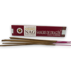 Dragon Blood Incense GOLDEN NAG Dragon Blood Masala Agarbathi - 1 pack of 15gr.