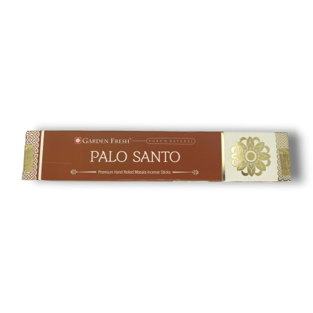 Incienso Palo Santo GARDEN FRESH - Premium Masala Incense Sticks - 15gr.