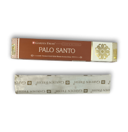Incienso Palo Santo GARDEN FRESH - Premium Masala Incense Sticks - 15gr.