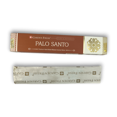 Incienso Palo Santo GARDEN FRESH - Premium Masala Incense Sticks - 15gr.