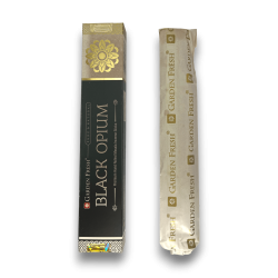 Black Opium Incense GARDEN FRESH - Premium Masala Incense Sticks - 15gr.