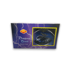 Cons d'Encens Sang de Drac SAC Dragons Blood Incense Cones - 1 paquet de 10 cons