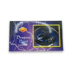 Cons d'Encens Sang de Drac SAC Dragons Blood Incense Cones - 1 paquet de 10 cons