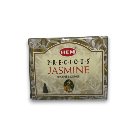 HEM Jaśminowe kadzidełka - Kadzidełka Precious Jasmine - 1 pudełko po 10 szyszek