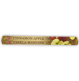 Incienso Canela y Manzana HEM Cinnamon Apple - 1 cajita de 20 barritas
