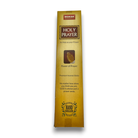 Incienso Holy Prayer MOKSH AGARBATTI Santa Oración - 1 paquete de 15gr.