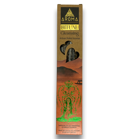 Incense Cleansing Ritual AROMA Ritual Cleansing - 20 gram box with inspirational message