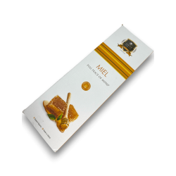 Alaukik Honey Incense - Honey - Large Pack 90gr - 55-65 sticks - Made in India