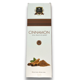Alaukik Cinnamon Incense - Cinnamon - Large Package 90gr - 55-65 sticks - Made in India