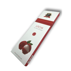 Alaukik Encens Litchi Grand Pack 90gr - 55-65 sticks - Fabriqué en Inde