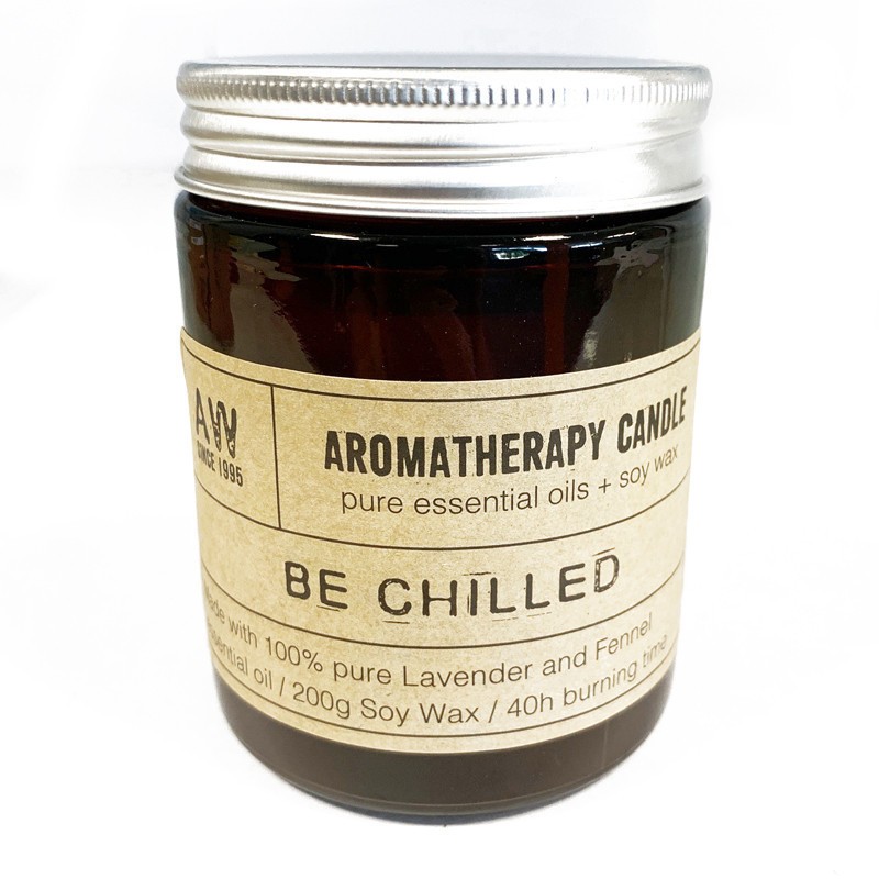 Aromatherapy Candles - Relax-AROMATHERAPY CANDLES WITH SOY WAX-HOSTENATURA