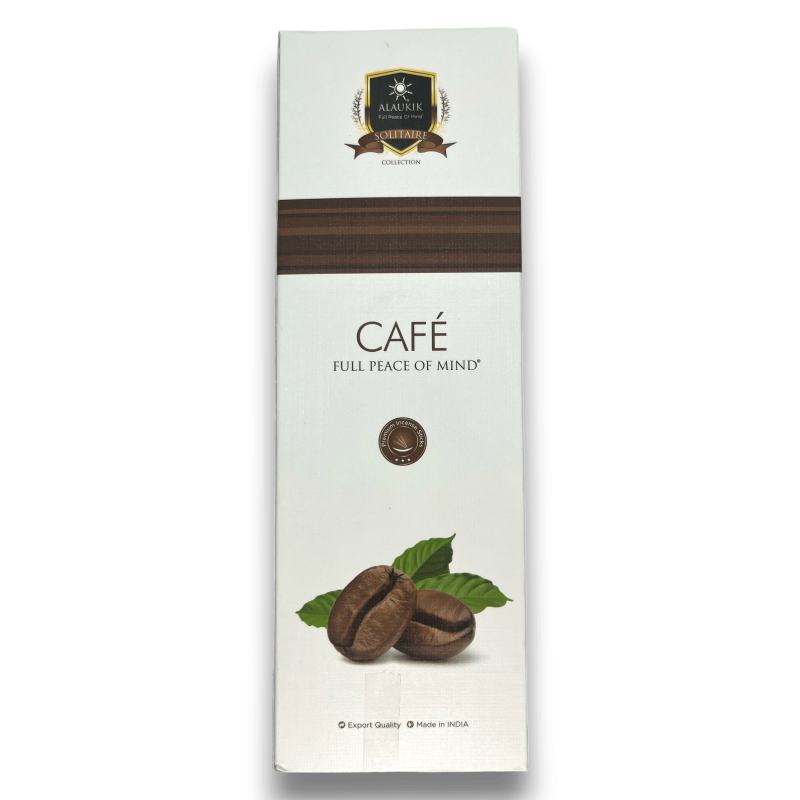 Alaukik Café Wierook - Koffie - Grootverpakking 90gr - 55-65 stokjes - Made in India-ALAUKIK WIEROOK-HOSTENATURA