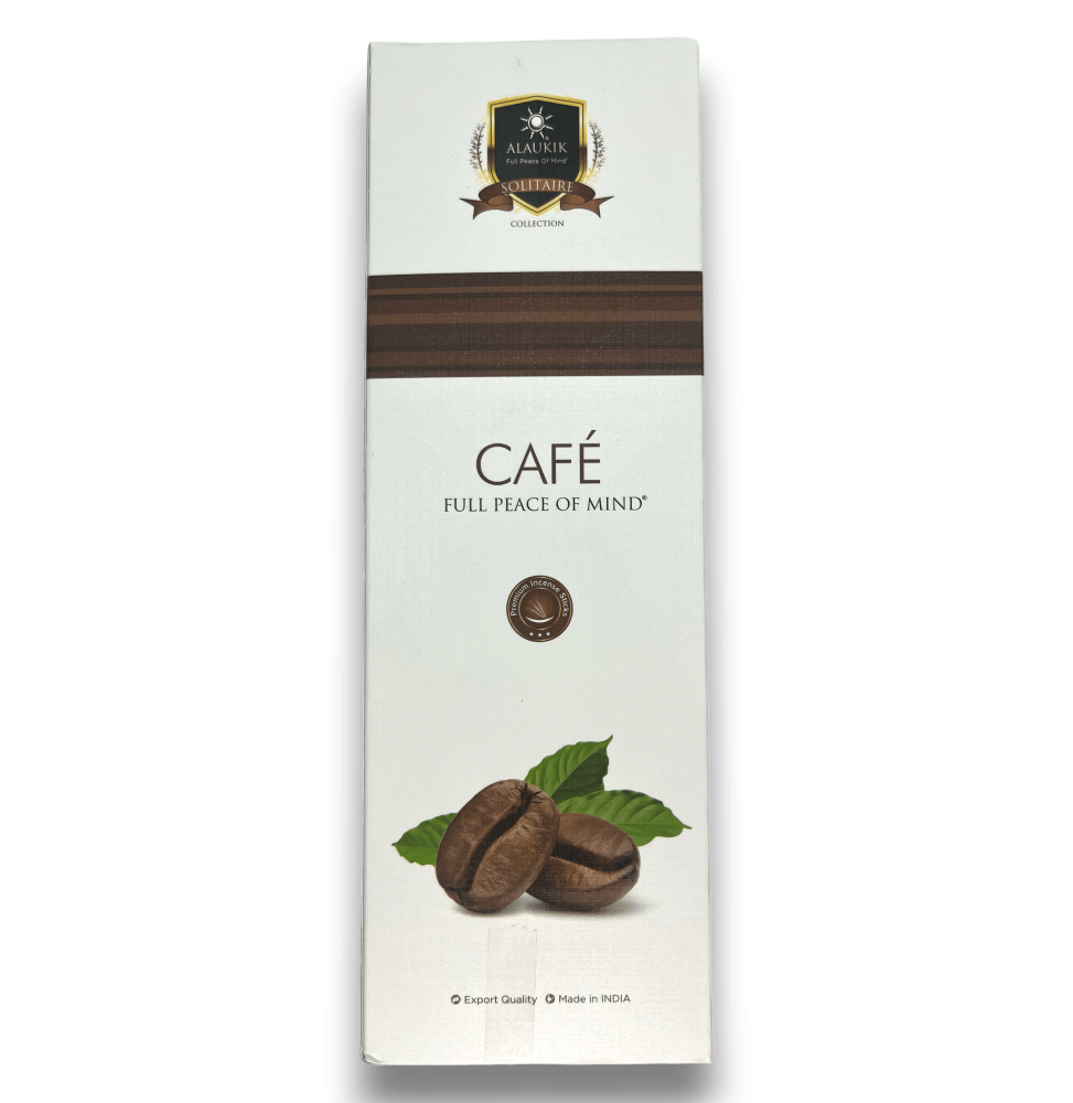 Alaukik Coffee Incense - Kaffe - Storpack 90gr - 55-65 pinnar - Tillverkad i Indien