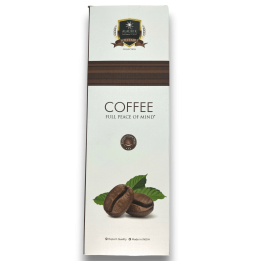 Alaukik Coffee Incense - Kawa - Duże opakowanie 90gr - 55-65 pałeczek - Wyprodukowano w Indiach