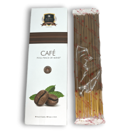 Alaukik Coffee Incense - Kawa - Duże opakowanie 90gr - 55-65 pałeczek - Wyprodukowano w Indiach