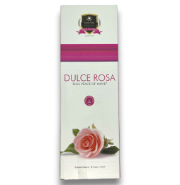 Alaukik Sweet Rose rökelse - Sweet Rose - Storpack 90gr - 55-65 pinnar - Tillverkad i Indien