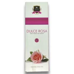 Kadzidełka Alaukik Sweet Rose - Słodka Róża - Duże opakowanie 90 g - 55-65 pałeczek - Wyprodukowano w Indiach