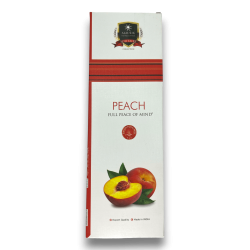 Alaukik Peach - Encens Pêche / Peach - Grand paquet 90gr - 55-65 bâtonnets - Fabriqué en Inde