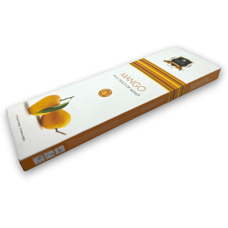 Incienso Alaukik Mango Paquete Grande 90gr - 55-65 varillas - Hecho en India