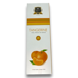 Alaukik Tangerine Wierook - Mandarijn - Grootverpakking 90gr - 55-65 stokjes - Gemaakt in India