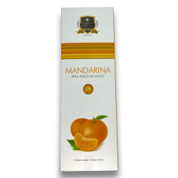 Alaukik Mandarine Räucherstäbchen - Mandarine - Großpackung 90gr - 55-65 Stäbchen - Made in India