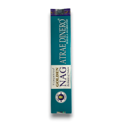 Attract Money Incense GOLDEN NAG Attract Money Masala Agarbathi - 1 förpackning om 15gr.