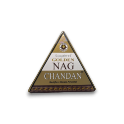 GOLDEN NAG Chandan Backflow Cones - Conuri de tămâie Blackflow - 10 conuri