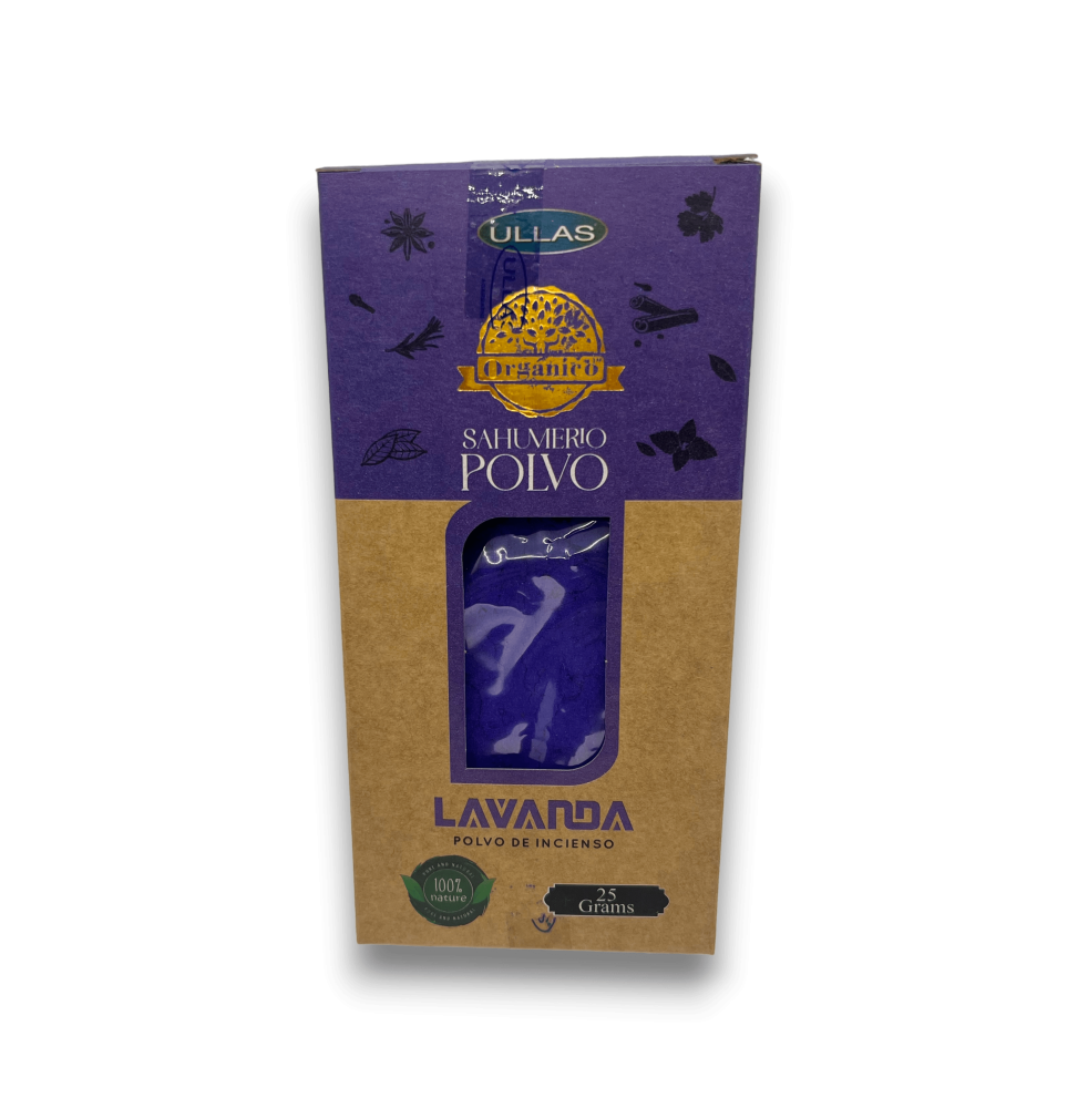 ULLAS Lavender Powdered Incense - 25 grams