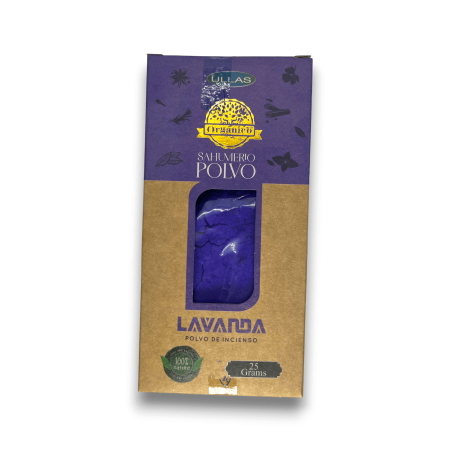 Incienso en Polvo Lavanda ULLAS - 25 gramos