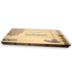 Incienso Rope Nag Champa Madhubarani Sri Sugandhi - Incienso Rope con Soporte - Calidad Premium
