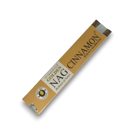 Incienso Canela GOLDEN NAG Vijayshree Fragance - 1 Cajetilla de 15gr.