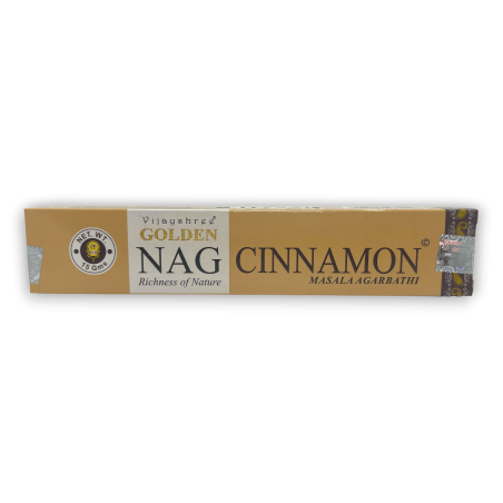 GOLDEN NAGヴィジェイシュリー フレグランス シナモン香 - 1 箱 15gr。