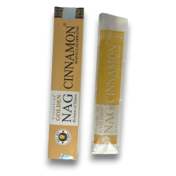 Cinnamon Incense GOLDEN NAG Vijayshree Fragrance - 1 Pack of 15gr.