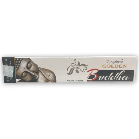 Kadzidło Złotego Buddy ZŁOTY Zapach Vijayshree - 1 pudełko 15gr.