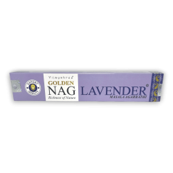 Incenso alla lavanda GOLDEN NAG Fragranza alla lavanda Vijayshree - 1 Scatola da 15gr.