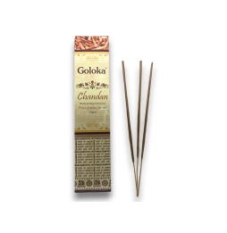 Incienso Goloka Chandan Masala Sandalwood Incense - 1 cajetilla de 15gr.