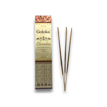 Goloka Chandan Masala Sandalwood Incense - 1 pack of 15gr.